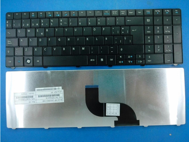 for Acer Travelmate 5740 5742 TM8571 Aspire E1 521 531 571 E1-521 E1-531 E1-531G E1-571 E1-571G sp spanish laptop keyboard
