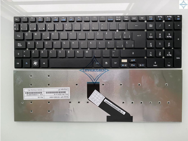 for Acer Aspire 5830 5830G 5830T V3 V3-571 V3-531 V5-561G V3-771 V3-771G Q5WV1 SP SPANISH laptop keyboard MP-10K36E0-6981