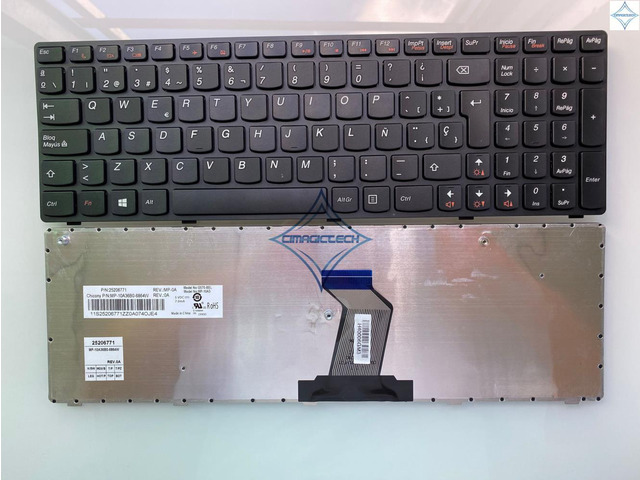 for LENOVO Ideapad G575 G570 Z560 Z560A Z560G G770 G780 SP spanish laptop notebook keyboard teclado with frame