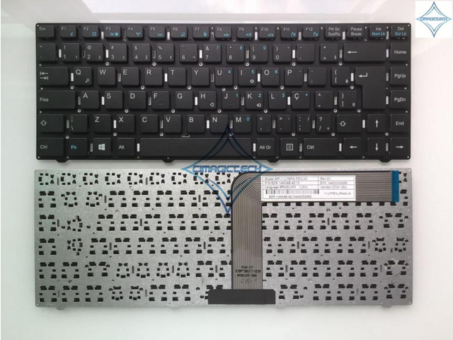 for Positivo P980M mp-11j78pa-f51kw br Brazilian laptop notebook keyboard MP-11J78PA-F51LW 11J7F516PAL-B 82R-14A048-4213