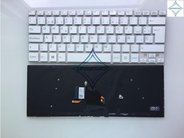 for Sony SVF14 SVF14E SVF142 SVF143 SVF1441 SVF14214CLB SVF14215CLB SP spanish laptop keyboard teclado with backlit