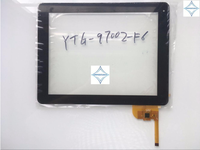 9.7'' inch tablet Touch Screen capacitive Digitizer panel glass AD-C-970778-FPC YTG-97002-F6 237*183MM