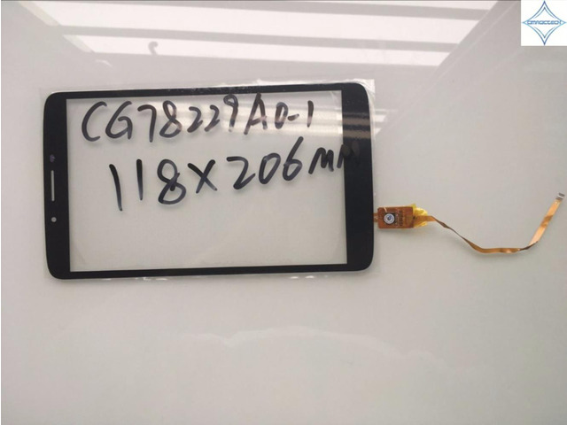 8'' inch tablet Touch Screen capacitive Digitizer panel glass lens CG78229A0-1 CG78229A0-2 CG78229A0