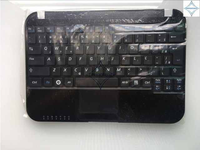 for Samsung N310 N315 with palmrest and touchpad br brazil portuguese laptop keyboard teclado