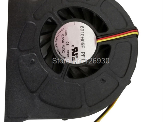 Laptop CPU Cooling Fan For MSI CR600 EX620 EX623 EX628 EX630 6010H05F PF1 0.55A 5VDC