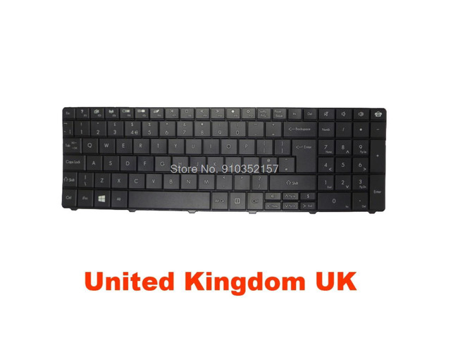 UK Keyboard For ACER For Gateway NE71B MP-09G36GB-6982W PK130QG1B08 NK. I1713.04F MP-09G36GB-5282 MP-09G36GB-6982