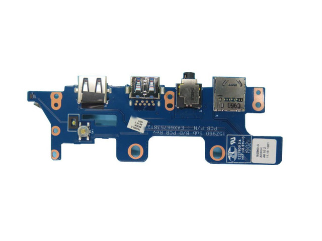 Right USB interface headset board For LG 15Z960 15Z960-G 15Z960-G. AA12J 15Z960-G. AA1GJ LG15Z96 15ZD960 15ZD960-GX70K
