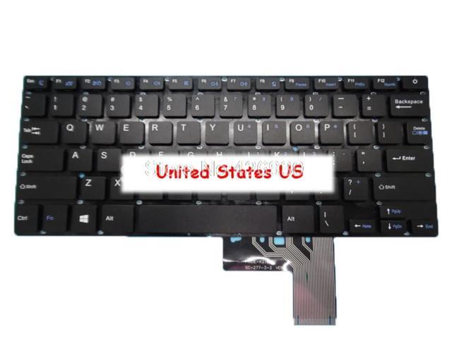 Laptop Keyboard For Dere V700 0280JJ NB92-16 342808054 S84 13.3' English US NO Frame