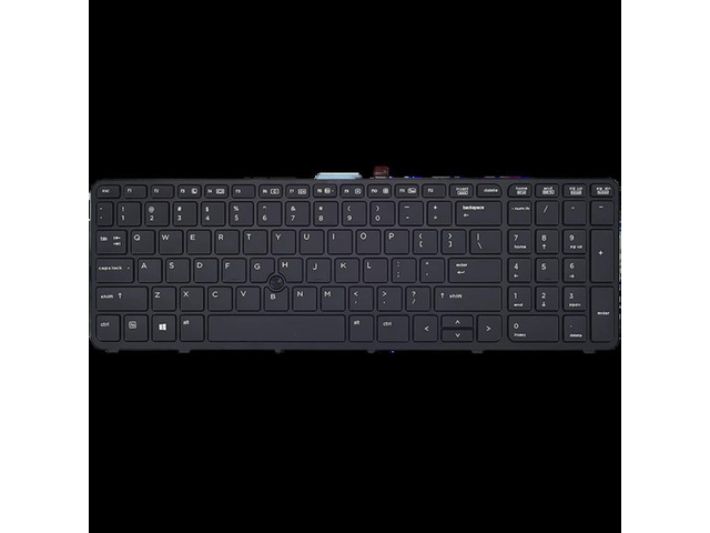 Send Keyboard Film US Keyboards Positivo Notebook Dns Packard Bell for HP 15 17 G1 G2 ZBOOK Black Frame