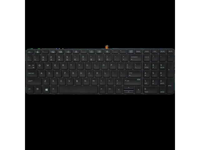 US Backlit Positivo Notebook Keyboard Dns Clevo for HP Probook 450 455 470 G3 Black
