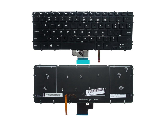 English Dns Laptop Backlight Notebook Keyboard for Dell Black Precision M3800 XPS15 XPS 15-9530 15 9530 0HYYWM