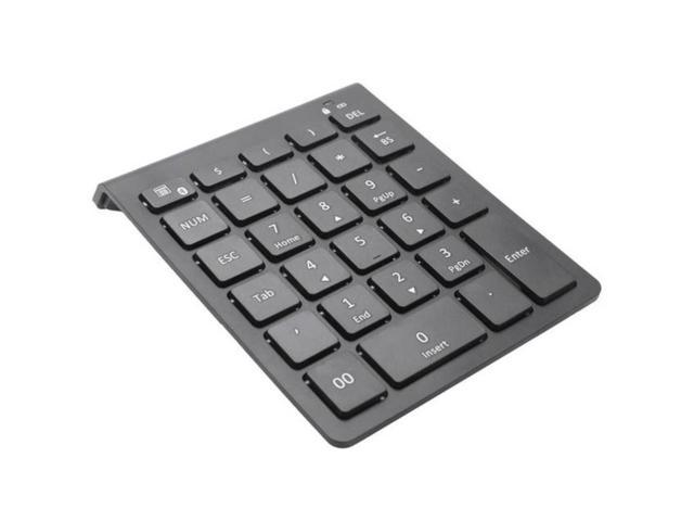 Ultra Slim 28 Keys Bluetooth Numeric Keypad Number Pad With Scissor-Switch Mini Digital Keyboard For Pc Surface Pro Tablet