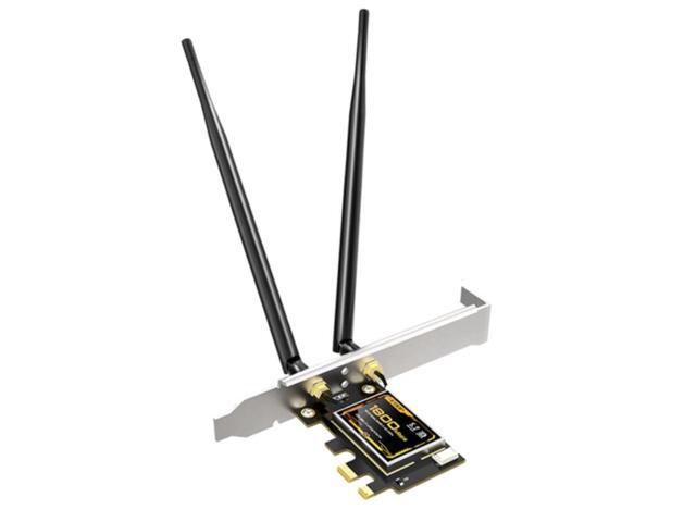 9655 1800Mbps WiFi 6 PCI-E Bluetooth 5.2 Adapter Dual Band 2.4G /5.8GHz 802.11AX/AC/A Wireless Network Card