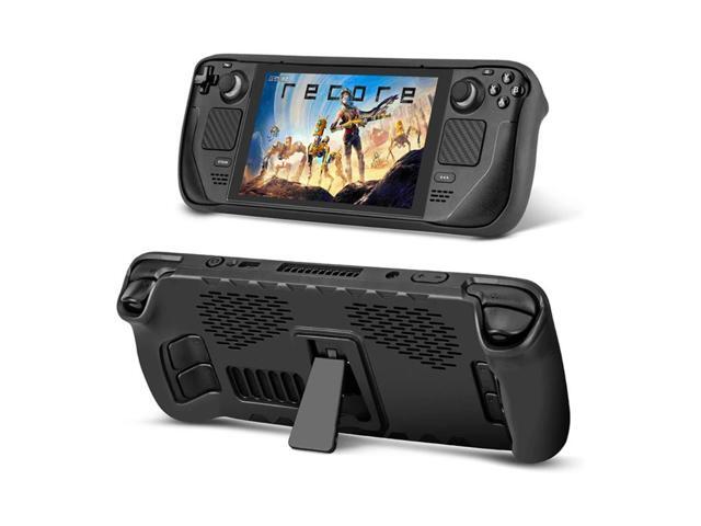 Kickstand Soft Shell Storage Protective Case For Valve Steam Deck Kick Stand Game Console Portable Travel Case Cover For Steam