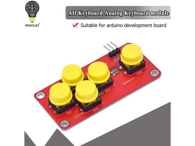 AD Keyboard Simulate Five Key Module Analog Button for arduino Sensor Expansion Board