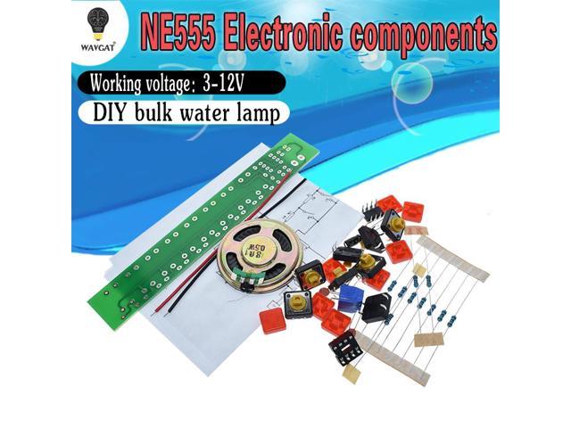 1SET NE555 Component Electronics Electric Piano Organ Module DIY Kit Learn electronic principles, children's lab photo