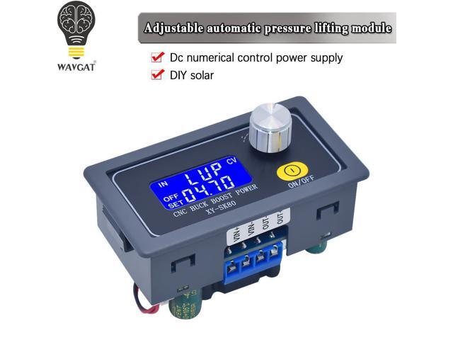 SK80 DC DC Buck Boost Converter CC CV 0.6-36V 5A Power Module Adjustable Regulated laboratory power supply variable 5V 12V 24V