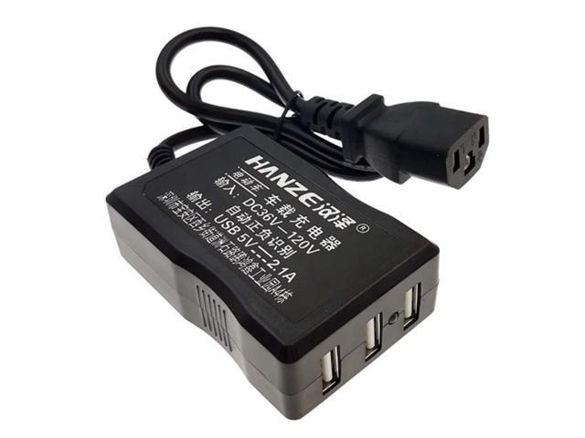 Charging Adapter E-bike Electric Bike Converter DC36-120V to 5V 2.1A USB Charger