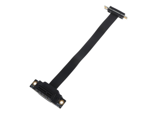 15cm/5.9inch PCI E 1X to 1Gen 90 Degree Extender 36Pin 1X Extension Cable Line
