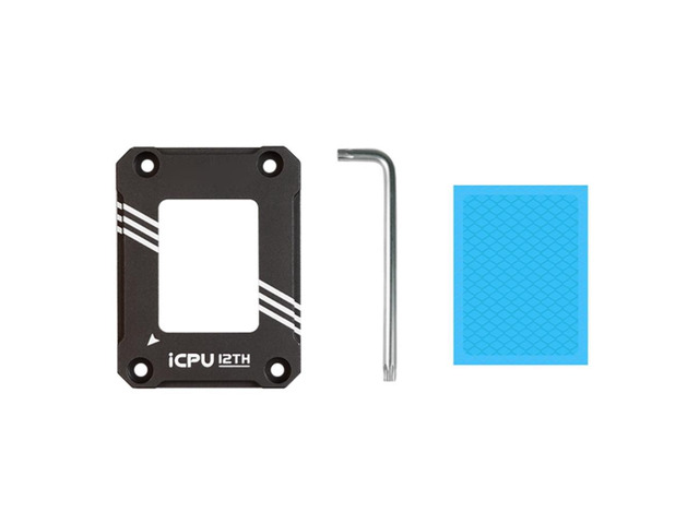 CPU Bending Corrector, 12th Generation CPU Fixing Buckle Aluminum Frame, LGA1700