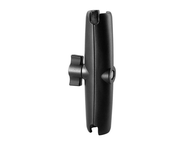 15cm Length Aluminium Alloy Double Socket Arm with 1Inch Ball Base Mount Motorcycle Camera Photography Extension Arm