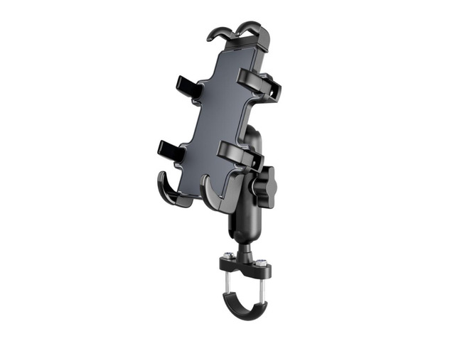 Phone Stand for Motorcycle Scooter Handlebar Stable 360Â° Rotation 8 Claws Phone Mount Shockproof Cellphone Holder Rack