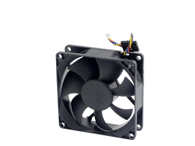 For 8025 80cm 80mm PVA080G12H-P01 12V 0.6A 4Wire 775 CPU Cooler Fan Server Inverter Radiator DC cooling Fan