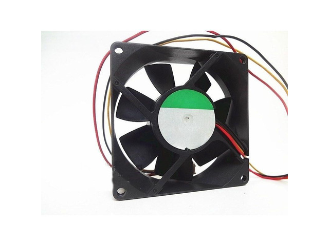 For KD1208PTB1 8025 12V 1.7W 3 wire 80mm double ball fan cooling fan