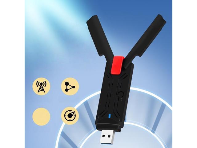 For AX1800 WiFi 6 WIFI Adapter USB 3.0 MT7921 USB Dongle Receiver Dual Band 2.4G & 5G Wireless Network Card For Laptop Desktop