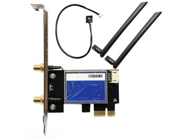 For WR-822 desktop wifi PCI-E adapter 1200Mbps Dual Band 2.4G/5GHz RTL8822BE BT4.2 for win7 win10