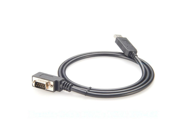 Generic Right Angle USB 2.0 Male to DB9 Male RS232 Serial Adapter Cable with FTDI FT232RNL Low Profile Slim Compact DB9 COM Port Convert
