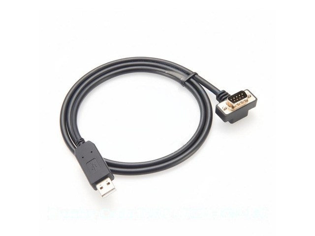 Generic USB to RS-232 Converter DB9 Male to USB2.0 Serial COM Adapter Ultra-Thin DB9 Right Angle Thin Cable DB9 RS232 Serial Port Cable