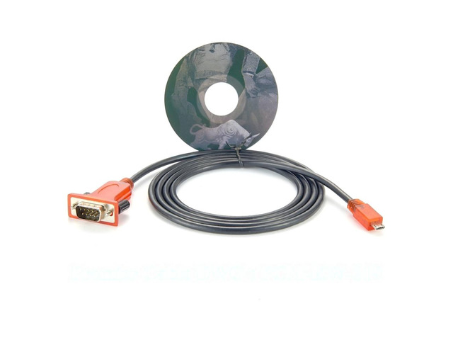 Generic Micro USB to DB9 Male RS232 Serial Adapter Cable with FTDI FT232RL Chipset Micro USB to D-Sub 9 Pin COM Port Converter Cable