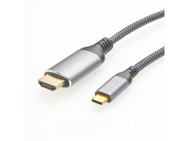 Generic 8K60Hz 4K120Hz USB C to HDMI 2.1 Cable Compatible Thunderbolt 3 4 USB Type-C HDTV Adapter Cable