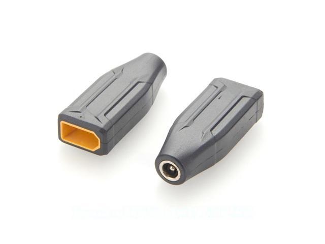 Generic XT60 to DC5521 Connector XT60 Male to DC 5.5mm X 2.1mm Female Power Wireless Adapter for Portable Power Station Solar Generator