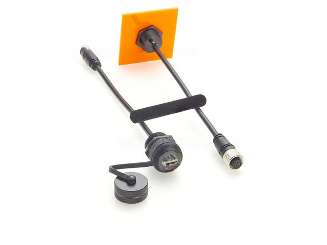 Generic IP67 Dual Nano SIM Card to M12 12Pin A Code Cable Outdoor Flush Panel Mount Nano SIM Extension Cable for IoT, LTE/4G/5G Routers