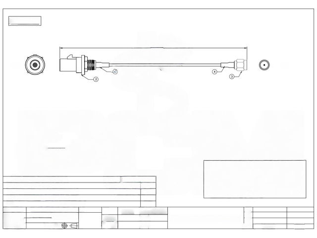 Generic SMA to FAKRA Cable, Panel Mount Chassis Mount FAKRA to SMA GPS Antenna Extension Cable FAKRA H Male to SMA Male RF Coaxial Cable