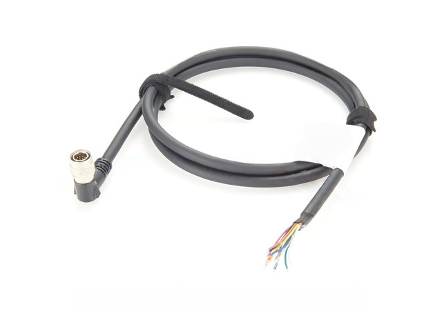 Generic 90 Degree Compatible With Hirose 12Pin Male HR10A-10P-12P to Open End Flying Bare Cable for Sony Panasonic Hitachi Jai Basler Toshiba