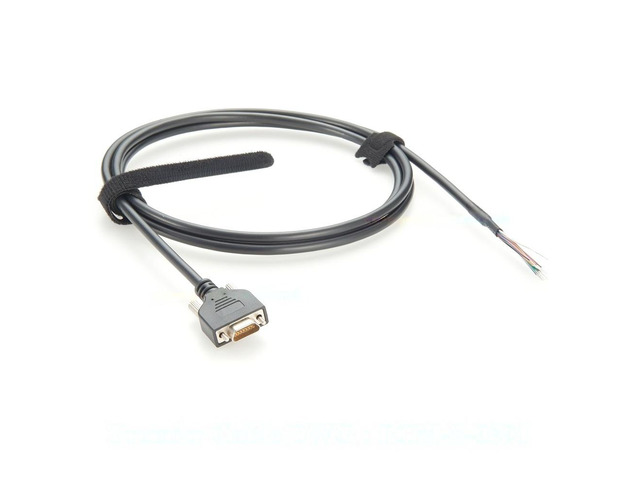 Generic Micro-D 15Pin GPIO I/O Camera Trigger Cable Micro DB15 Female to Open End Cord Compatible With Molex 83422-9007 for Machine Vision