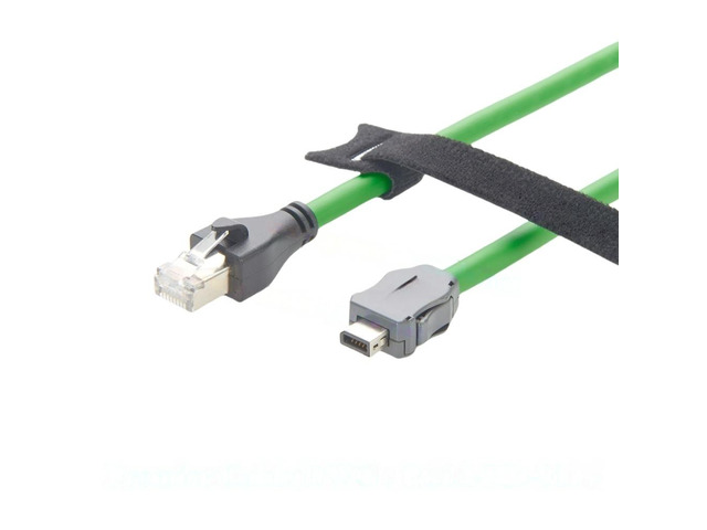 Generic IX Industrial Cat6A Serial Cable IX40G-B-10S-CV(7.0) IX B Key to RJ45 Plug Male Shielded SFTP 10Gbps for PoE Industrial Switch