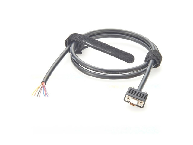 Generic Micro DB9 Female Receptacle to Open Free End Pigtail Cable with Screw Micro D-Sub CMD 9 Pin Cable Compatible With Molex 0834219042