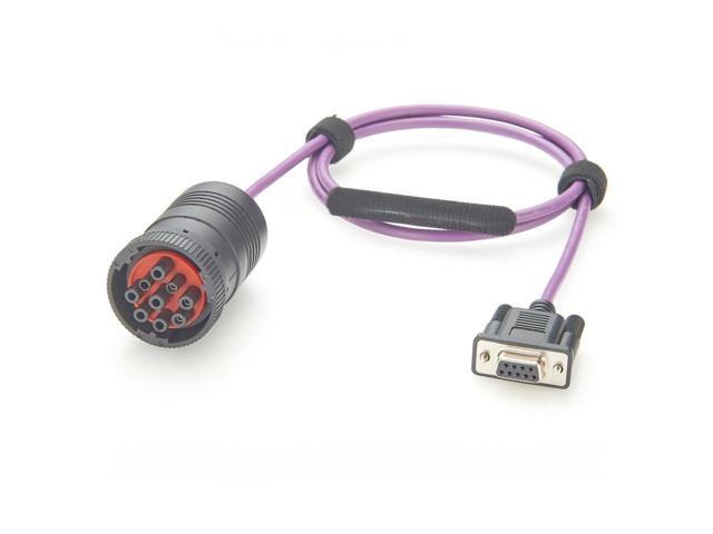 Generic DB9 CAN BUS Cable to J1939 DEUTSCH D Sub to J1939 Cable Type with DEUTSCH Connector CAN Logger to Heavy Duty Vehicles