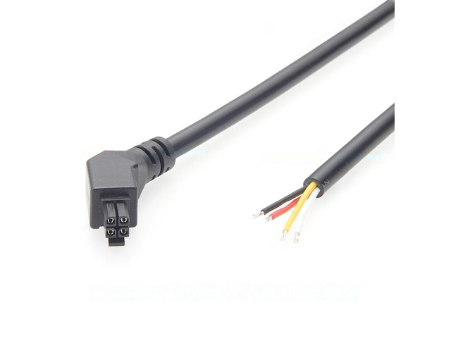 Generic Right Angle Micro-Fit 3.0mm 4 Pin OTS Cable Assembly 45 Degree Micro Fit Power & Signal Cable 5A 300V 20AWG