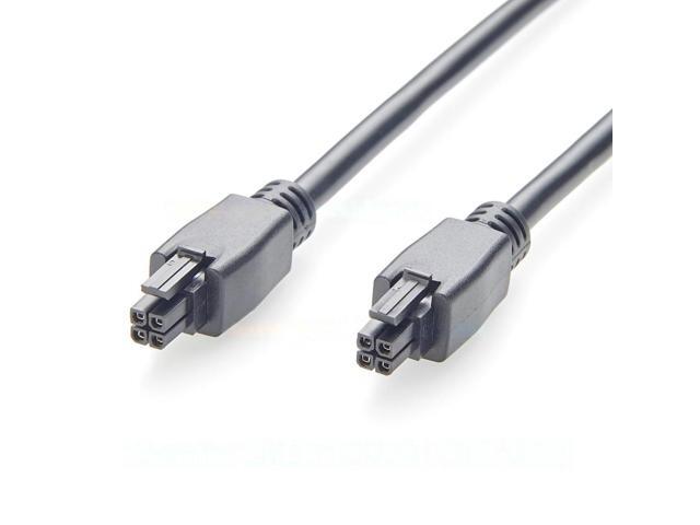 Generic 43025-0400 Micro-Fit 3.0 Receptacle Dual Row 4Pin Micro-Fit 3.0 Female to Female Power Signal Cable Compatible With Molex 2451320420