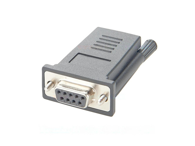 Generic RJ45 to DB9 Female RS232 Serial Crossover Adapter Compatible With Avocent ADB0036 for Console Systems, Servers, Network Switches