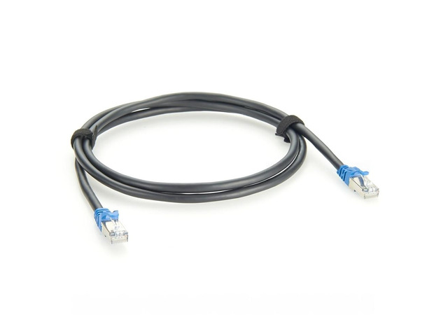 Generic RJ48 RJ50 10P10C Cat5E Ethernet Male to Male Modular Crystal Plug Shield 200018659 Plug to Plug Patch Extension Cord for Scanner