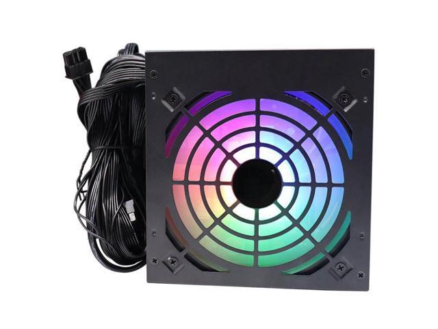 For POWERUP 500W RGB ATX Gaming PSU, 110V/220V