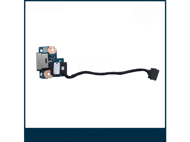For E570 E575 Laptop Board Card Jack Plug Power Connector Charging Port Cable 01EP131 NS-A832 DC02001WH10