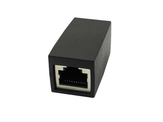 Generic RJ48 10P10C Coupler 1 Way RJ50 Cable Splitter Adapter Suitable For 10-core Cable Extension