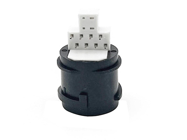 Generic 10PCS RJ45 connector Female PCB board DIP Waterproof network port 8P8C Outer diameter =17.2mm